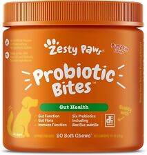 Zesty Paws 90 Probiotics for Dogs - Digestive Enzymes for Gut Flora Pumpkin 2025 picture