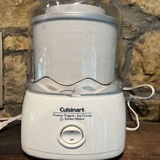 Cuisinart Frozen Yogurt Ice Cream and Sorbet Maker ICE-20 pre-owned works picture
