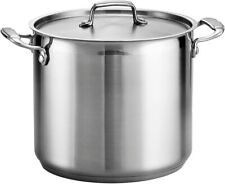Tramontina Covered Stock Pot Gourmet Stainless Steel 12-Quart, 80120/000DS picture