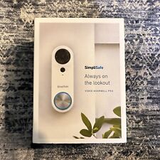 SimpliSafe Video Doorbell Pro SSDB3 NIB Home Security System 1080P Motion Sensor picture