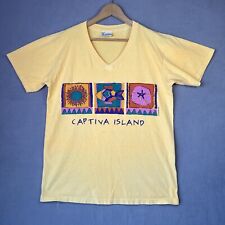 Vintage Captiva Island Shirt Ault One Size Beach Faded 90s Single Stitch ICANTOO picture