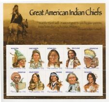Gambia 2005 - Great American Indian Chiefs - Sheet of 10 stamps Scott 3001 - MNH picture