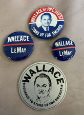 1960s Surplus Political Button Giveaway Pack Wallace La May picture