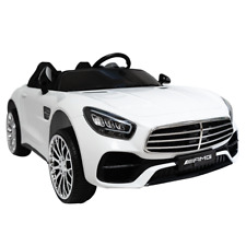 White 24V Ride on Car 2 Seater 4-Wheel Drive Power Wheels Car w/ Remote Control picture
