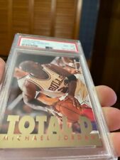 1995 Fleer TOTAL D #3 of 12 Michael Jordan PSA 8 NM-MT HOF/GOAT Perfect Case picture