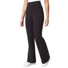 Modern Ambition Women's High-Rise Flare Pants, Black, Size  M picture