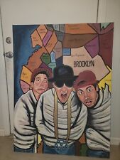 Beastie Boys Artwork NO SLEEP IN BROOKLYN ORIGINAL ARTWORK BY GHOST 43X51 (BIG picture