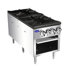 Atosa ATSP-18-2 (High BTU 160k) Heavy Duty Stainless Steel Stock Pot Stove picture