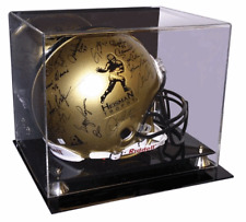 Deluxe Full Size Football Helmet Display UV Case w/ Mirror - Brand New picture