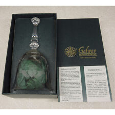Galway Irish Lead Crystal MARRIAGE BELL Cut and Etched Hands Heart Crown HTF picture