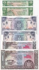 West Samoa Set 6 UNC 10 SH 1 5 Pound 1 2 10 Tala 1963-1967 P 13 14 15 16 17 18 picture