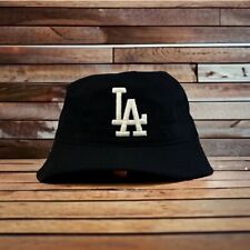 LA Dodgers Bucket Hat Adult OSFM Blk Vtg Los Angeles MLB Rare picture