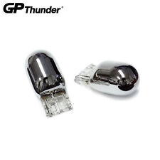 GP Thunder 7443 7443A HiLo Chrome Silver Light Bulb Turn Signal Brake Amber 2pcs picture