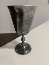 Vintage William Adams Silver Plated Goblet / Wine Glass picture