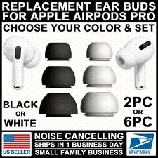 2PC/6PC Ear Bud Tip For Apple AirPod Pro 1 & 2 Replacement Silicone Rubber S/M/L picture