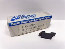 NORTH AMERICAN CARBIDE TLG-3078R New Carbide Inserts Grade NS825 10pcs picture
