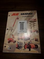 JLG Gradall Illustrated Parts Model 20AM 25AM 30AM 36AM 41AM picture