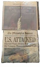U.S ATTACKED Newspapers  Sept 12 -16 2001 WTC 9/11. Philadelphia/ Kansas City. picture