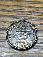 (1851) Rochester NY 1022b (R-5) Frederick Starr Pianos Merchant Token picture