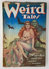 Weird Tales January 1938 GD/VG Brundage Cover Pulp picture