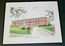 1974 Cleveland Tennessee Bradley Central High School E. Howard Burger Signed Art picture