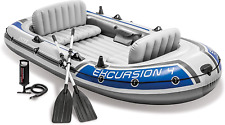 INTEX Excursion Inflatable Boat Series: Includes Deluxe 54In Aluminum Oars and H picture