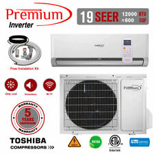 12000 BTU Air Conditioner Mini Split 19 SEER INVERTER AC Ductless Only Cold 220V picture