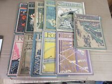 Vintage Lot of 10 Fortune 1930s Magazines Plus 1 Cover    F5 picture