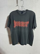 Vintage 90s Devourment Demo Era Double Sided T Shirt L Texas Death Metal TXDM picture