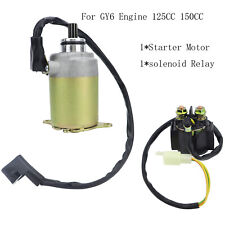For GY6 Engine 125CC 150CC Go Kart Starter and Relay  picture