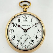 Antique 16S Illinois A. Lincoln 21 Jewel Railroad Pocket Watch Gold Filled picture
