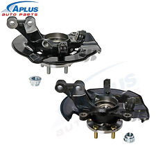 2x Front Knuckle & Wheel Bearing Hub for 2009 2010 2011 2012 2013 Toyota Corolla picture