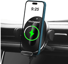 15W Fast Wireless Car Charger Automatic Clamping Mount Air Vent Phone Holder picture