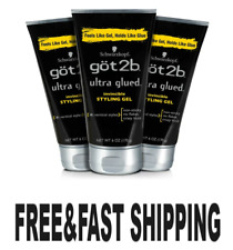 Got2b Ultra Glued Invincible Styling Hair Gel, 6 oz (Count of 3) picture