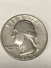 1967 Rare Quarter No Mint Mark, Date on Rim, 