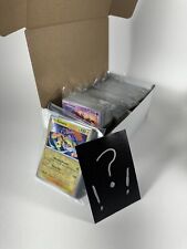 500 Pokemon Cards Random Bulk Lot C/UC + 25 Rev Holo & One Random -V Or -ex picture