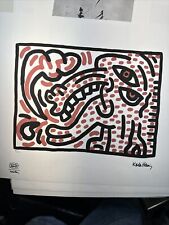 Keith Haring Lithograph, Signed, And Numbered. 45/ 150 Enbossed picture