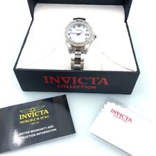 Invicta Collection Fashion Wristwatch Silver Bracelet Band Blue New picture