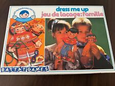 VTG Sewing DRESS ME UP Battat Games 3001 Cards Sew Clothes Boy and Girl 1980s picture