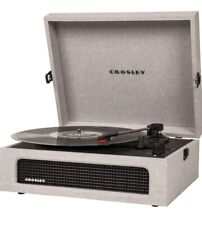 Crosley Voyager  Vintage  Portable Vinyl  Record Player - Bluetooth CR8017A-Gray picture