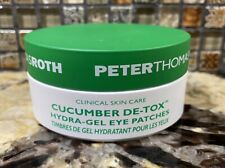 Peter Thomas Roth Cucumber De-Tox Hydra-Gel Eye Patches 60 Ct New No Box picture