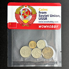 Soviet Coins: 5 Unique Random Coins from Soviet Union, USSR for Coin Collecting picture