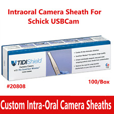 Dental Tidi TIDISHIELD Camera Cover Intraoral Camera Sheath Schick USBCam 100/Bx picture