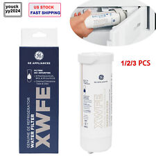 1-3Pack Genuine GE XWFE Refrigerator Replacement Water Filter Without Chip picture
