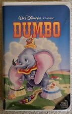 RARE Walt Disney's Home Video DUMBO VHS Black Diamond Classics  picture