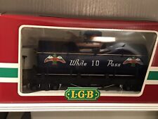 LGB G SCALE WHITE PASS TANK CAR  #4080 - W 01 - LIMITED EDITION #10 - NEW picture