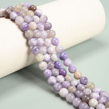 Multi Color Lavender Jade Smooth Round Beads 4mm 6mm 8mm 10mm 15.5'' Strand picture