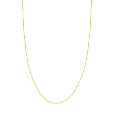 1.15MM TWISTED SINGAPORE ROPE CHAIN NECKLACE REAL 10K YELLOW GOLD picture