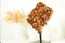 Natural Citrine Cluster with AAA, Large Orange Druzy - 3.2 Kg - 6.9 lb picture