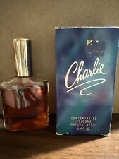 Vintage Charlie Eau Fraiche Natural Spray Perfume 2.25oz + Box picture